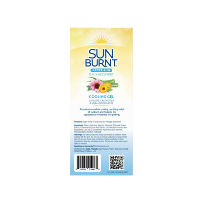 SunBurnt Sun Recovery Advanced After Sun Gel, 6 oz.