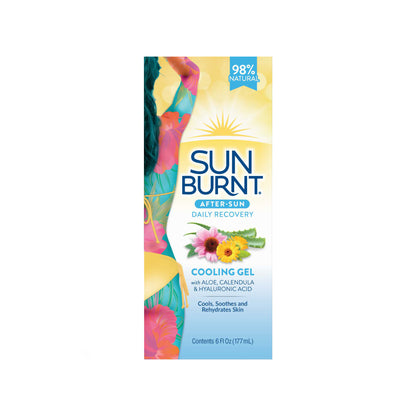 SunBurnt Sun Recovery Advanced After Sun Gel, 6 oz.